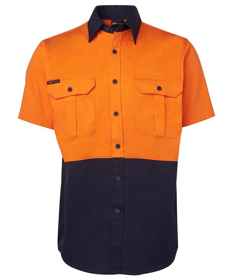 JB's Hi Vis 190g Shirt Short Sleeve - Hi Vis Clothing - Best Buy Trade Supplies Direct to Trade