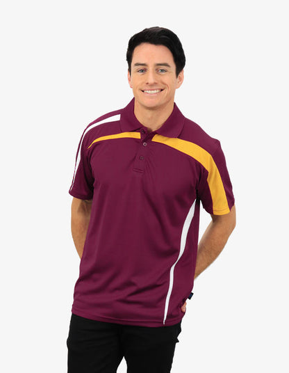 Be Seen Contrasting Front and Side Panels Polo (Additional Colours)