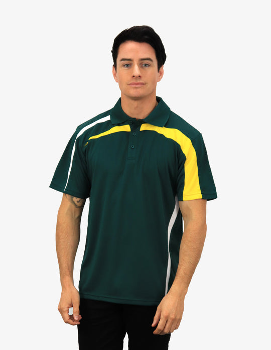 Be Seen Contrasting Front and Side Panels Polo (Additional Colours)