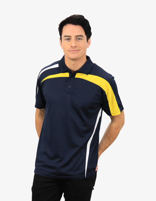 Be Seen Contrasting Front and Side Panels Polo (Additional Colours)