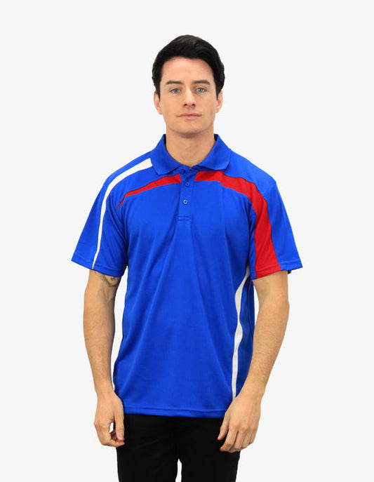 Be Seen Contrasting Front and Side Panels Polo (Additional Colours)