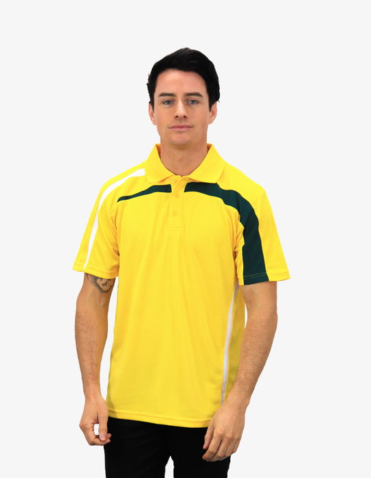Be Seen Contrasting Front and Side Panels Polo (Additional Colours)