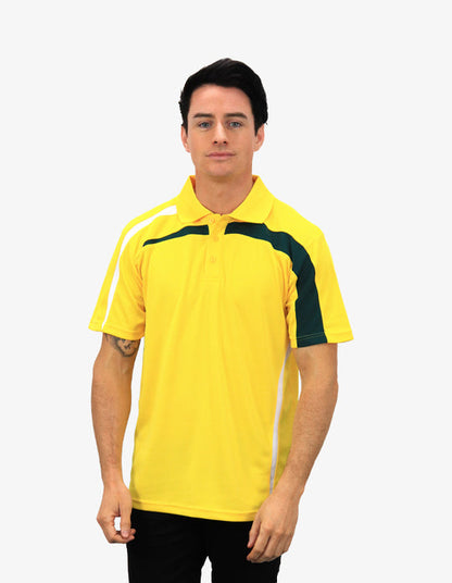 Be Seen Contrasting Front and Side Panels Polo (Additional Colours)