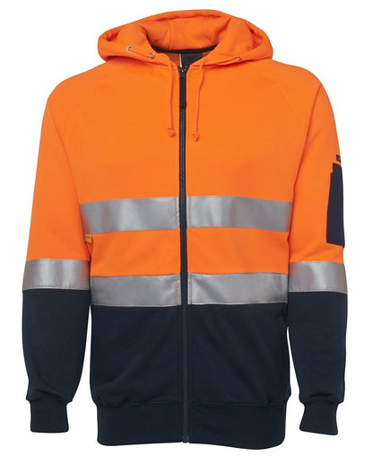JB's Hi Vis (D+N) Full Zip Fleecy Hoodie - hi vis clothing - Best Buy Trade Supplies Direct to Trade